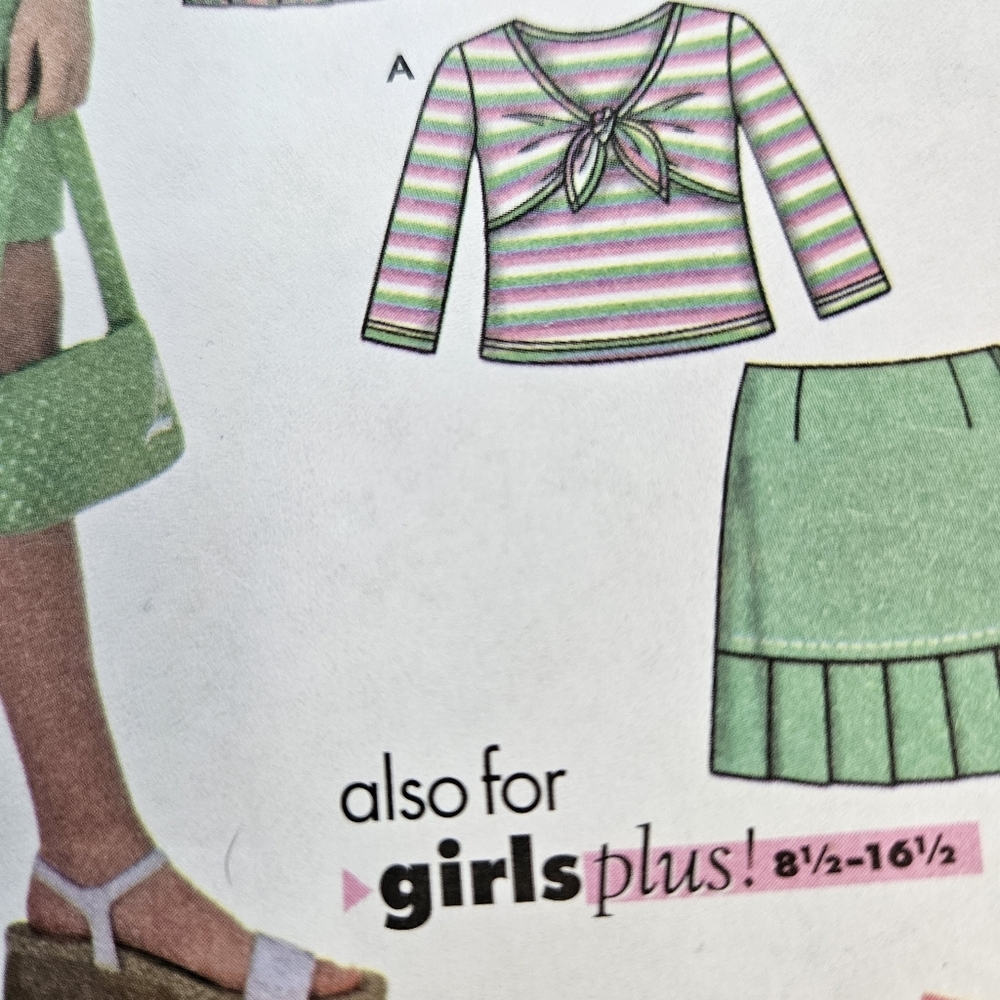 Simplicity pattern 4565 featuring designs from Lizzie McGuire - Picture 6 of 6